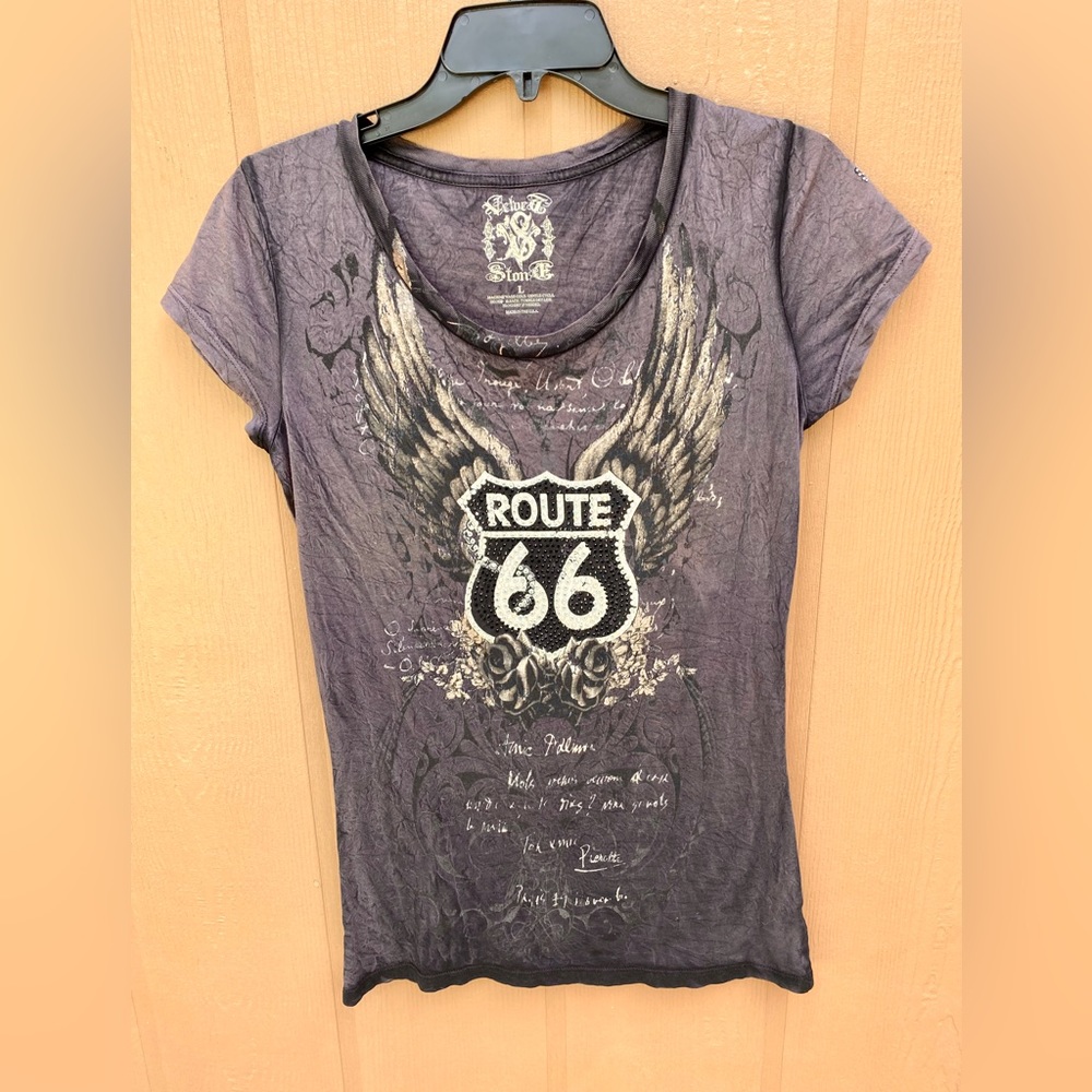Route 66 Tee - Tan